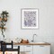 Stupell Industries Seafood & Herbs Simplicity Framed Print Under Glass, design by Camila Juncos